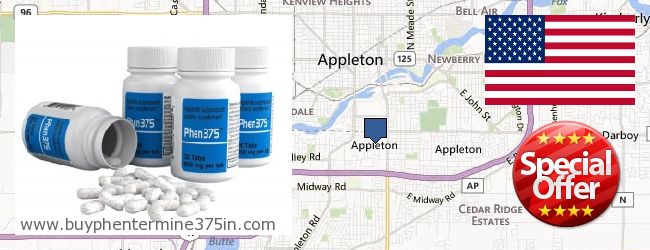 Where to Buy Phentermine 37.5 online Appleton WI, United States