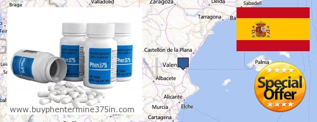 Where to Buy Phentermine 37.5 online Comunitat Valenciana, Spain