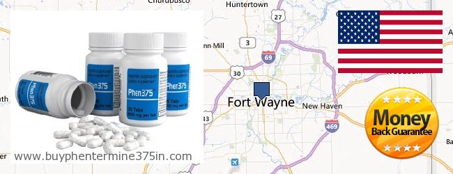Where to Buy Phentermine 37.5 online Fort Wayne IN, United States