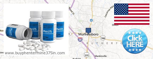 Where to Buy Phentermine 37.5 online Murfreesboro TN, United States