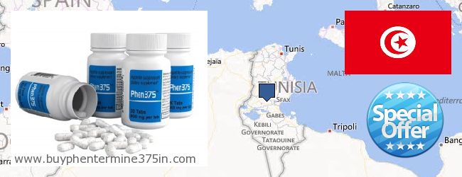 Къде да закупим Phentermine 37.5 онлайн Tunisia